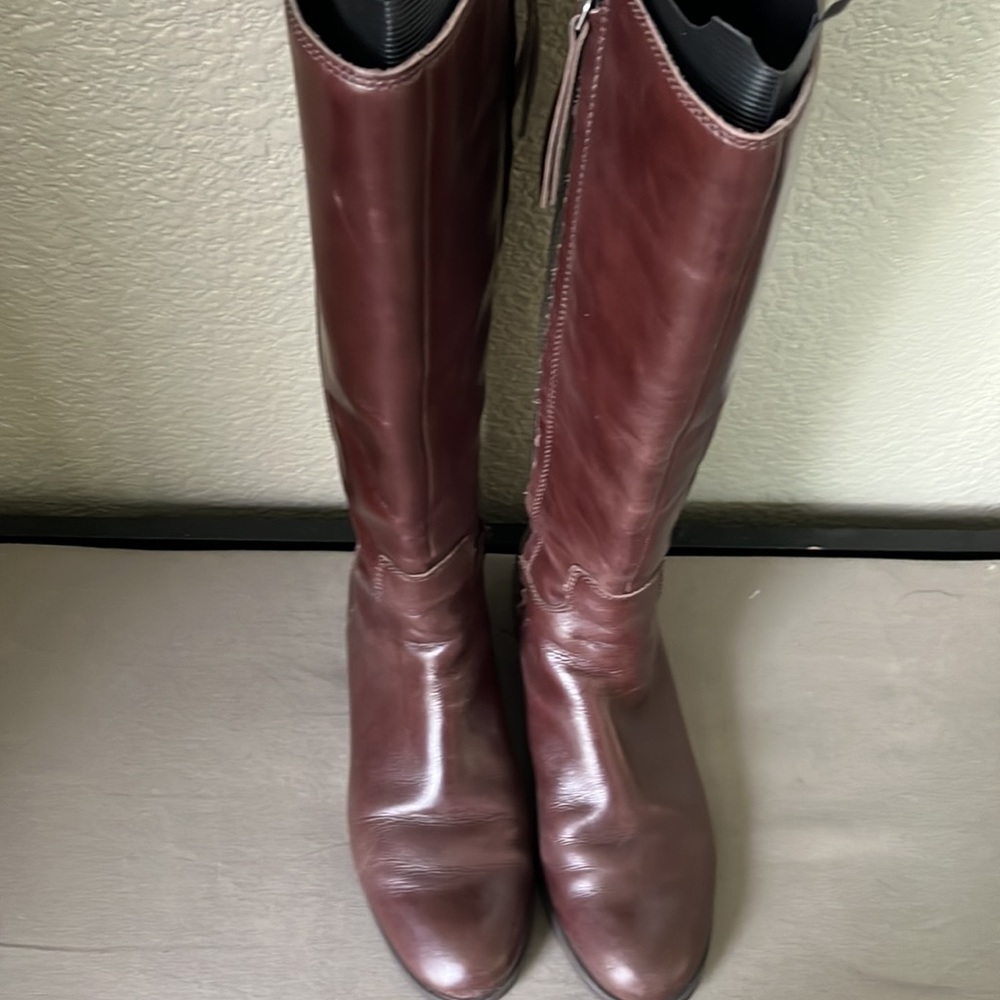Clark leather boots